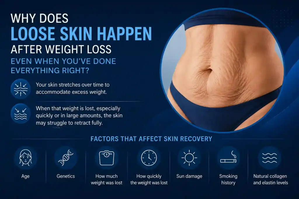 Why Does Loose Skin Happen After Weight Loss Even When You’ve Done Everything Right Southall?