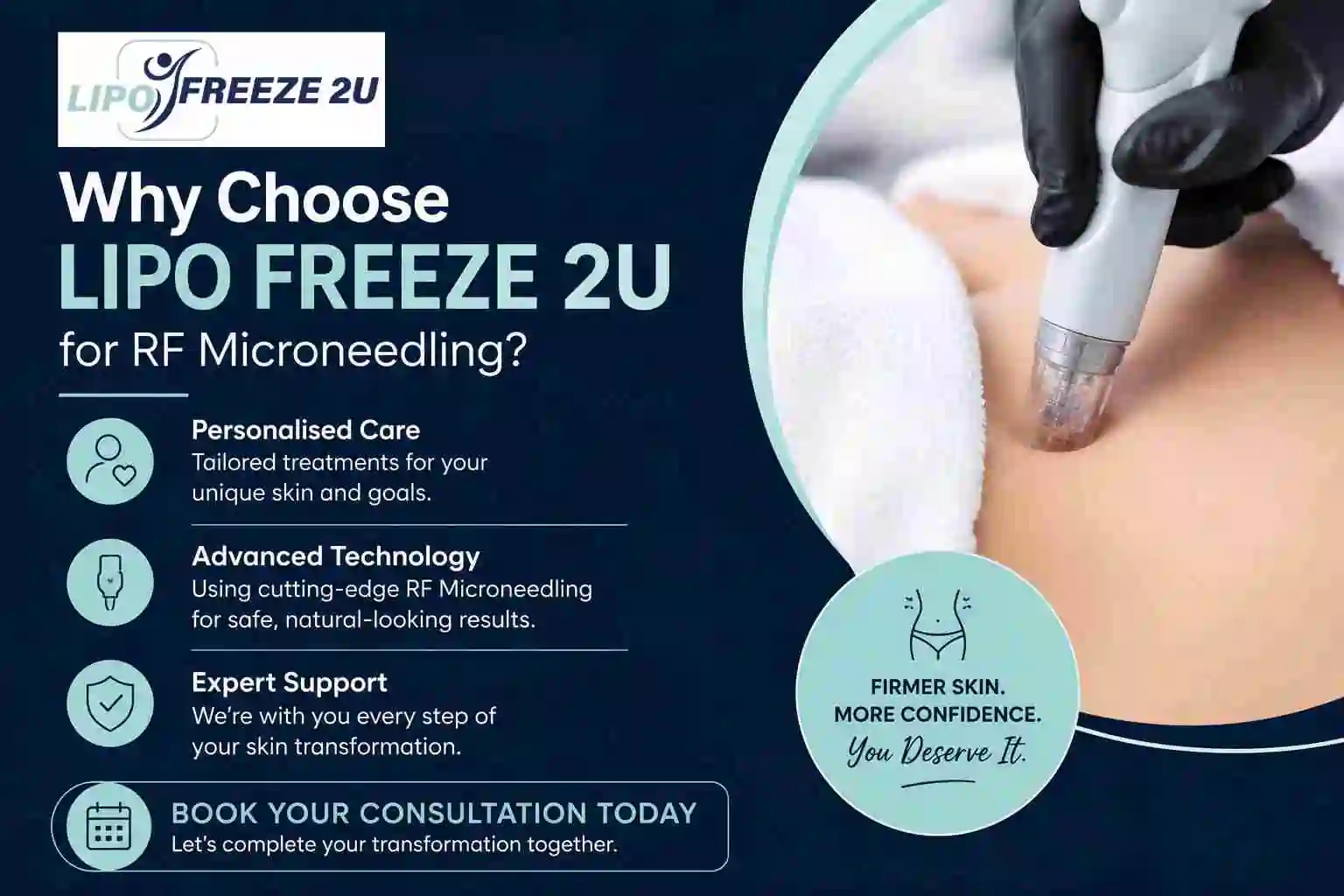 Why Choose LIPO FREEZE 2U for RF Microneedling Southall?