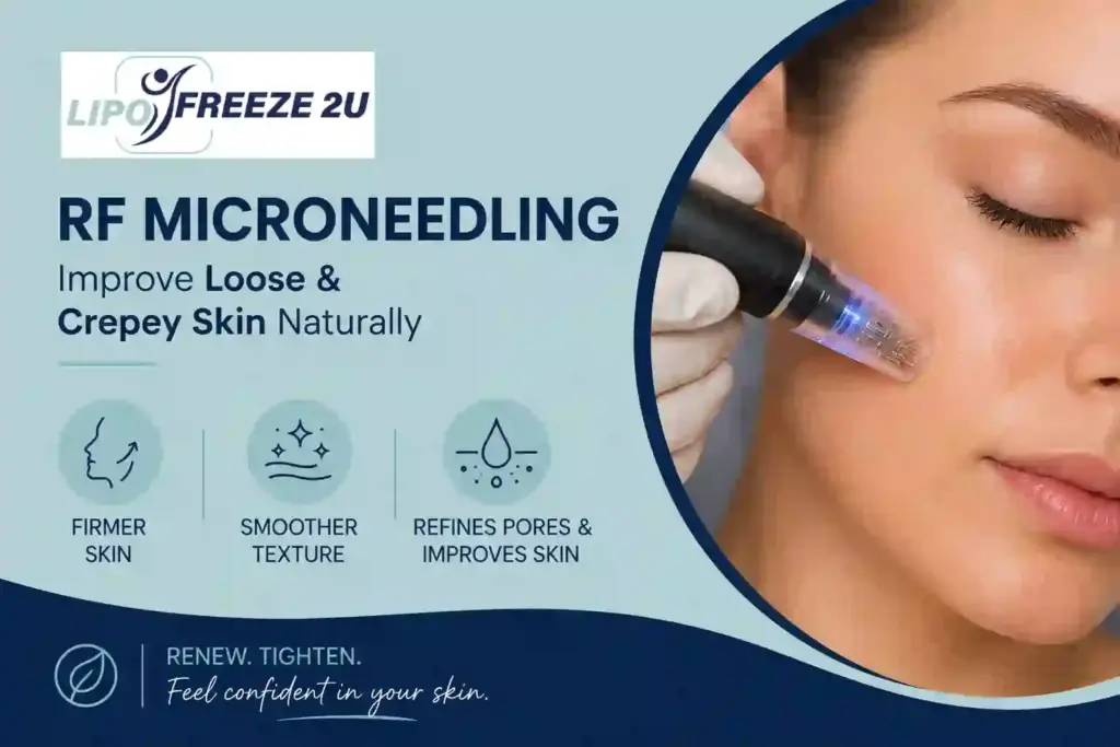 Can RF Microneedling Help Improve Loose and Crepey Skin Southall?